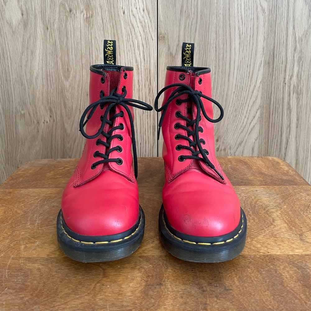 Cherry Red 1460 Dr. Marten Boots